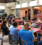 Bento dinner - blessing of the table 便当晚餐—先谢饭祷告