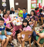 Dinner - big family from English Section 晚餐 - 英文部大家庭